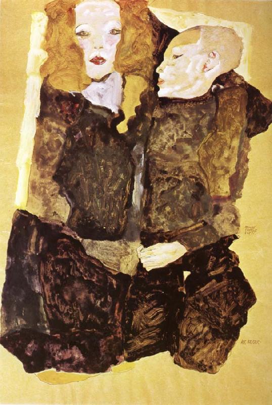 Egon Schiele The Brother